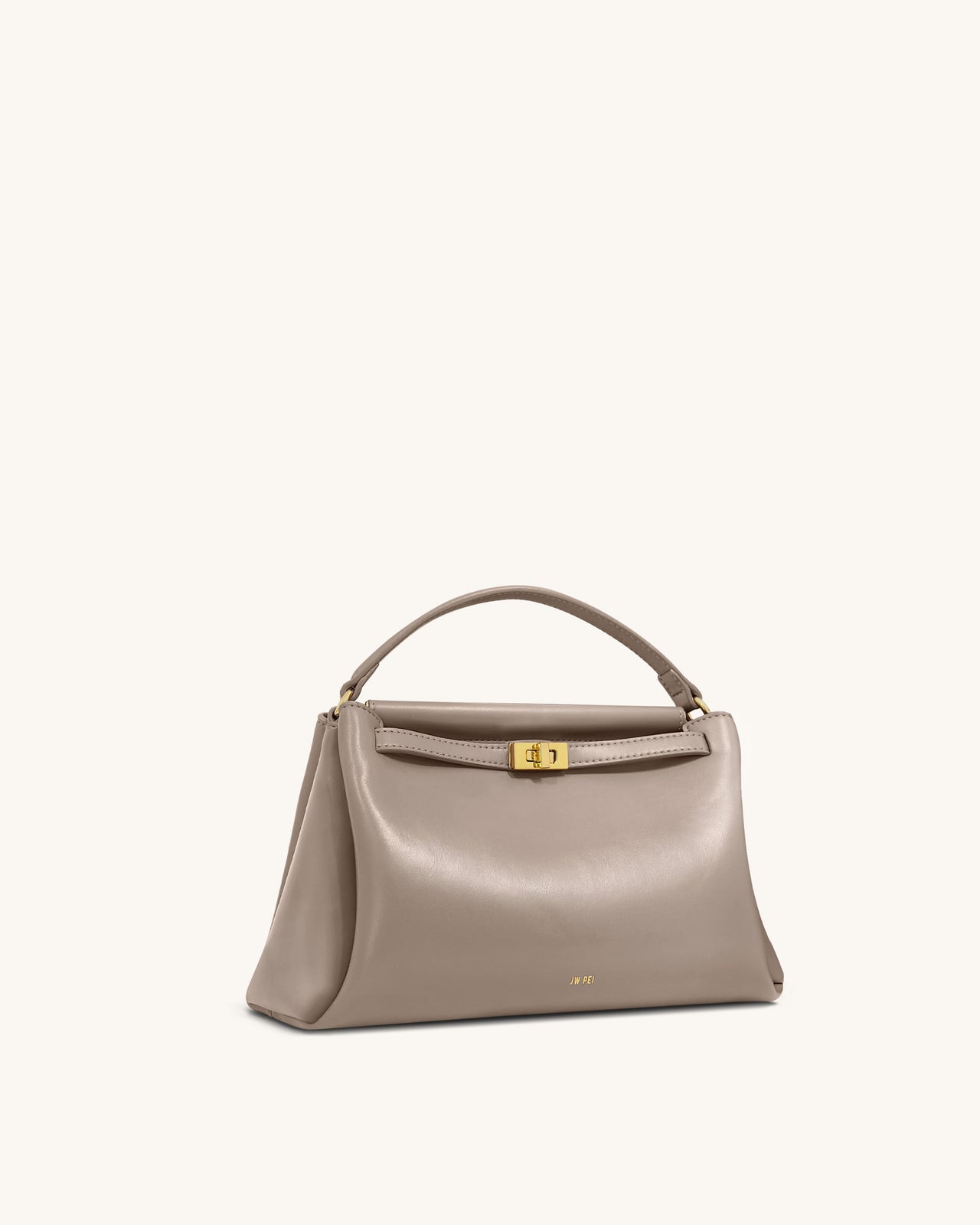 Carmen Handtasche mit Henkel – Apricot