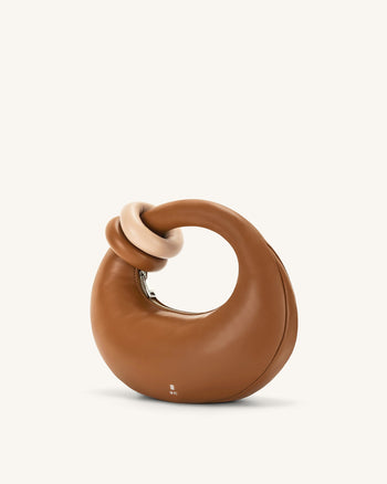 Abacus Henkeltasche - Braun