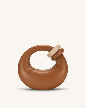 Abacus Henkeltasche - Braun