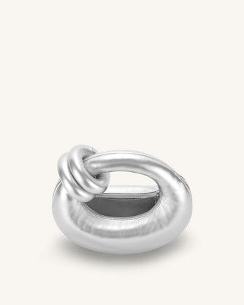 Abacus Henkeltasche - Silber