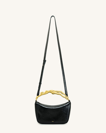 Jenny Handtasche mit menschenförmigem Griff – Schwarz