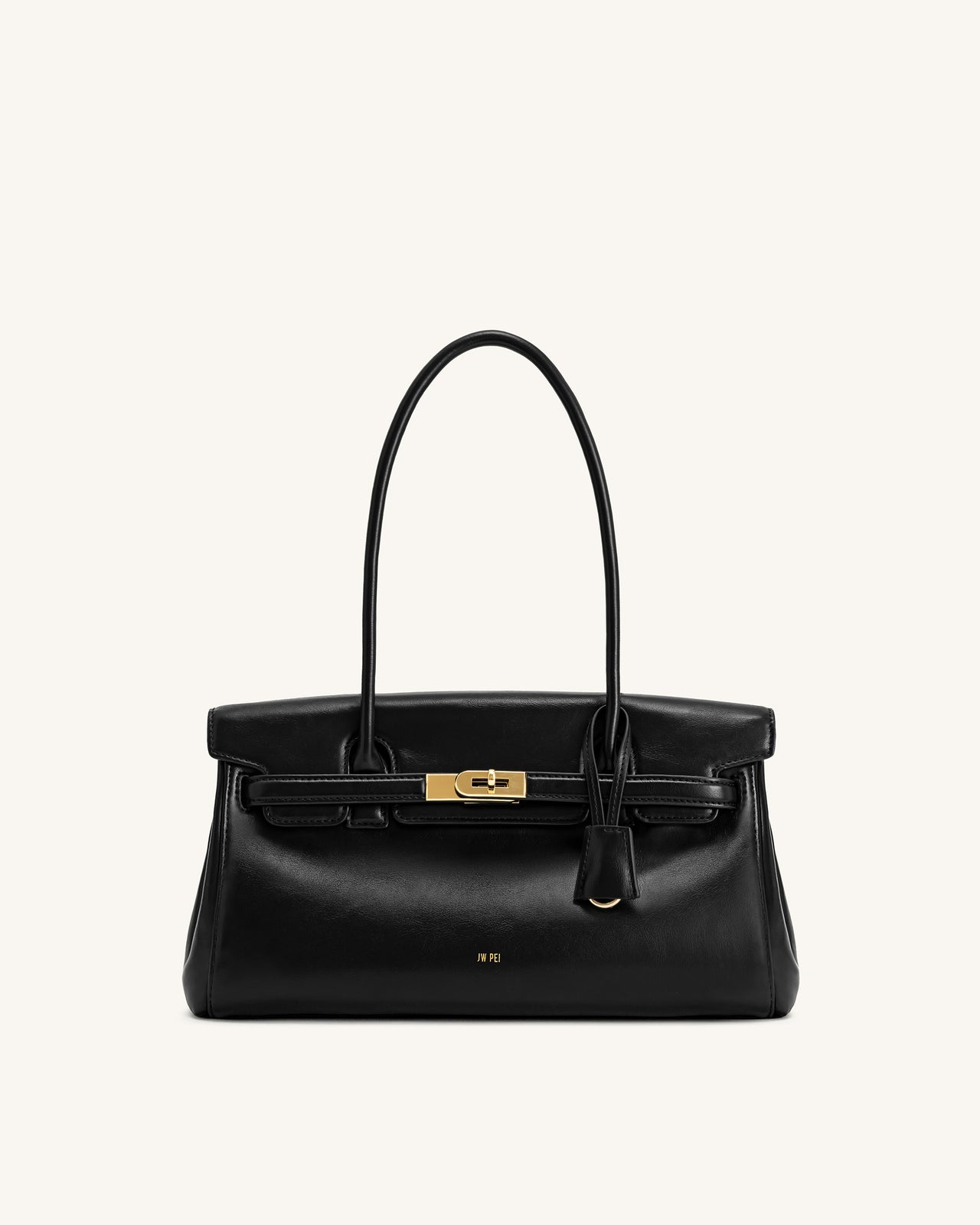 Yara Schultertasche – Schwarz
