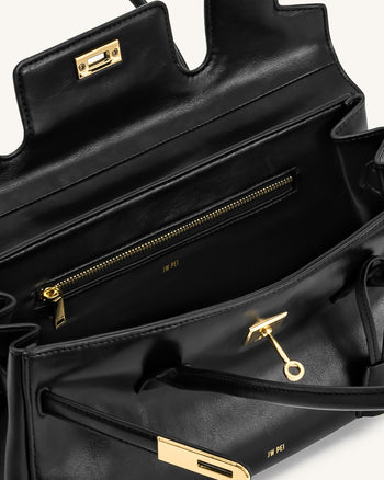 Yara Schultertasche – Schwarz