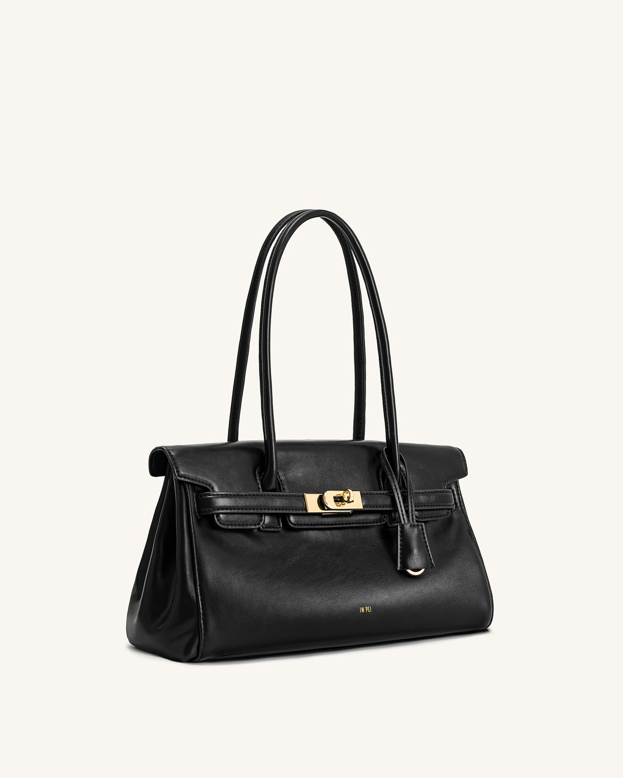 Yara Schultertasche – Schwarz