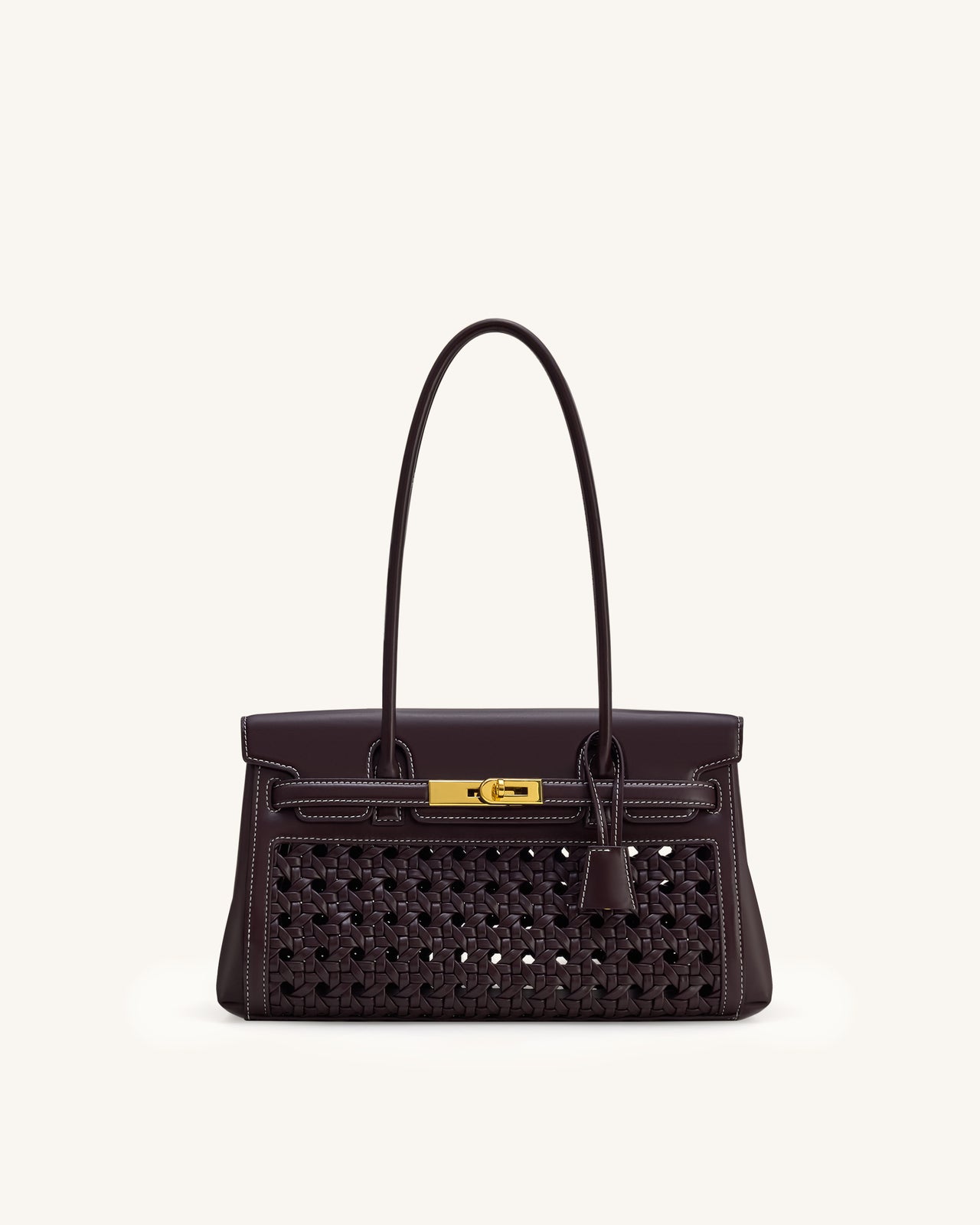 Yara Schultertasche – Dunkelrot