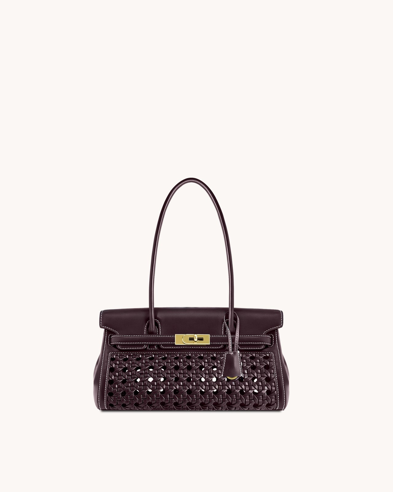 Yara Schultertasche – Dunkelrot