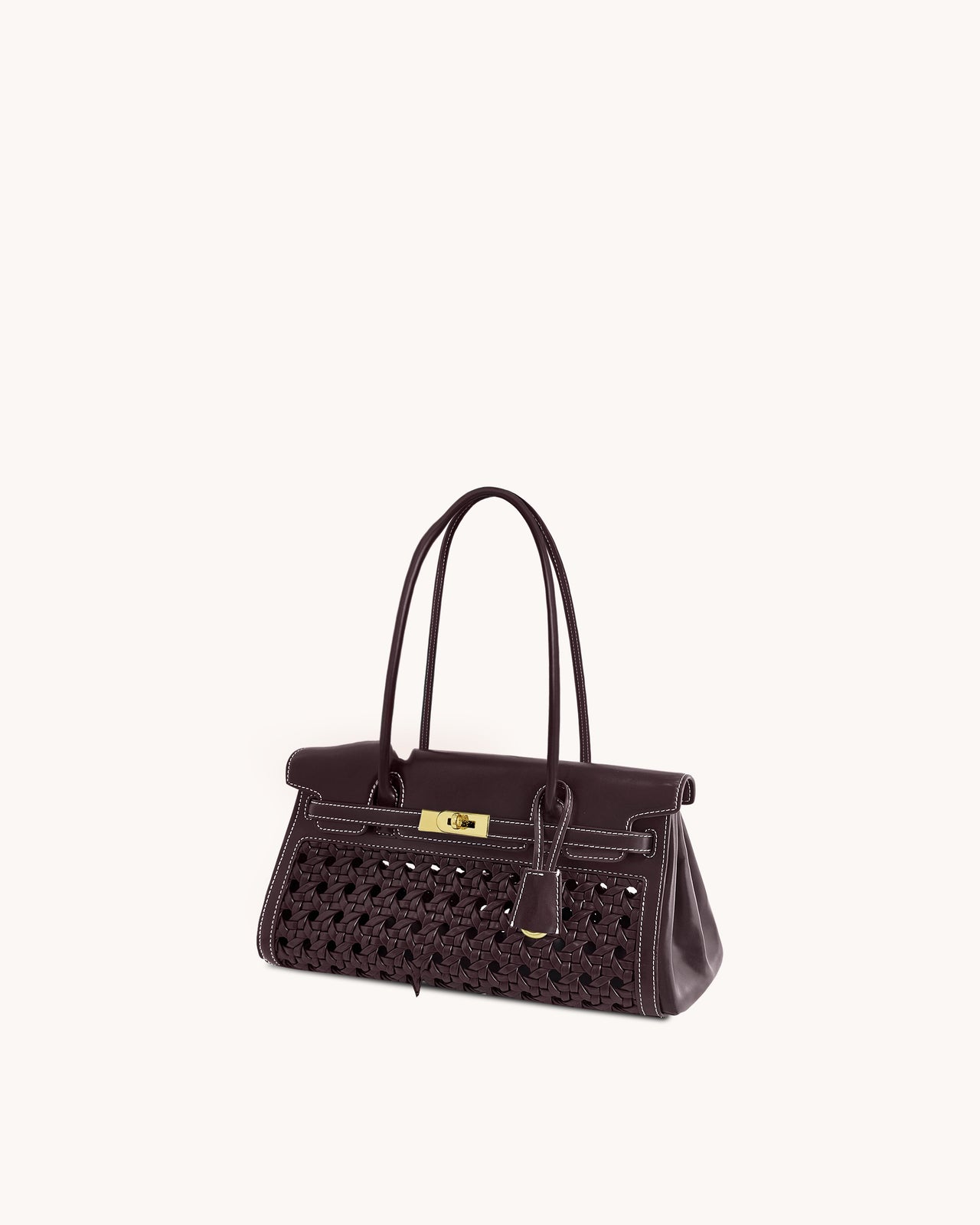 Yara Schultertasche – Dunkelrot