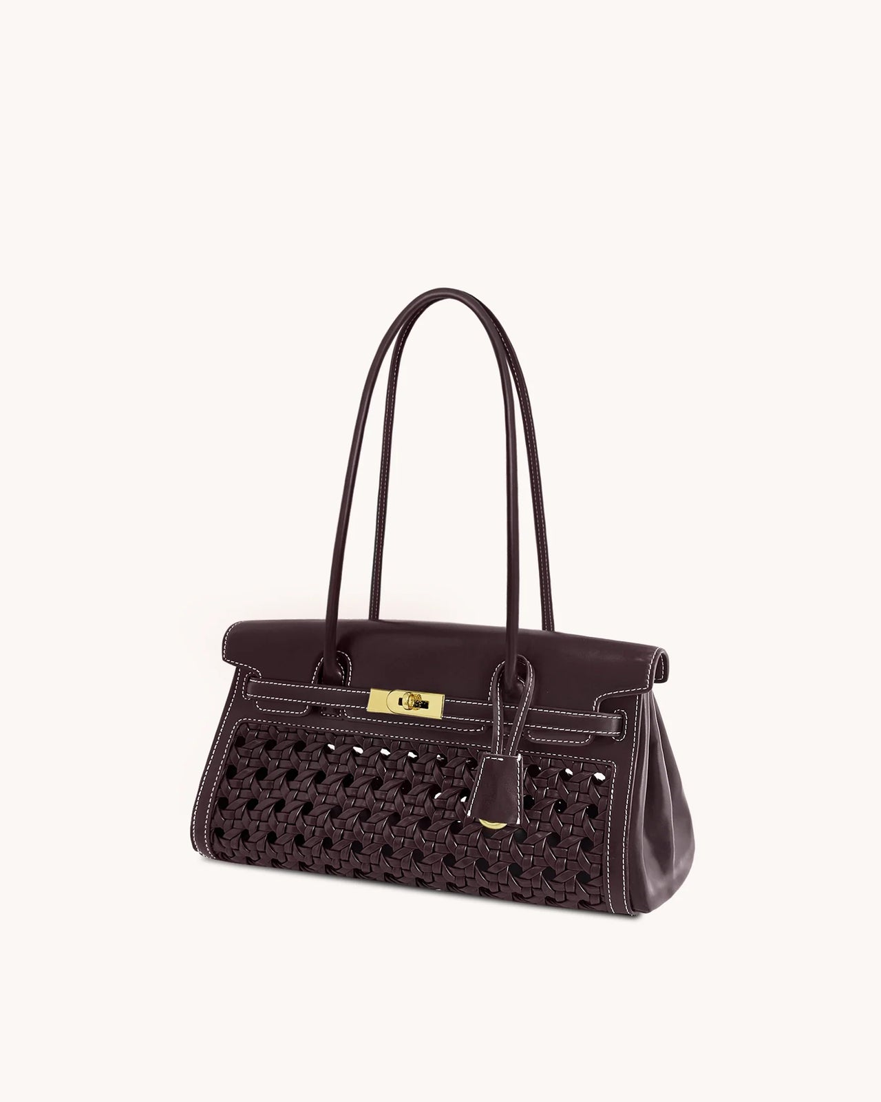 Yara Schultertasche – Dunkelrot