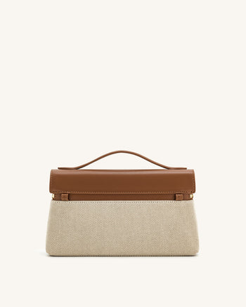 Thea Henkel-Tasche - Braunes Canvas