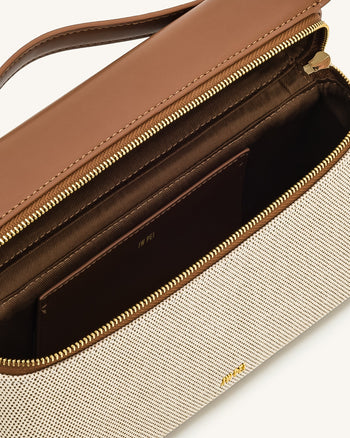 Thea Henkel-Tasche - Braunes Canvas