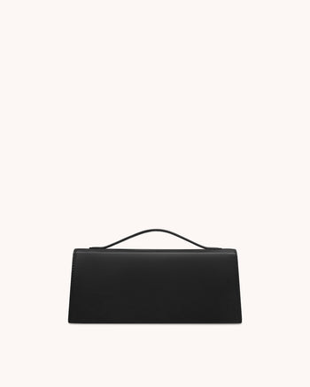 Lena Metall-Seilknoten Henkeltasche - Schwarz