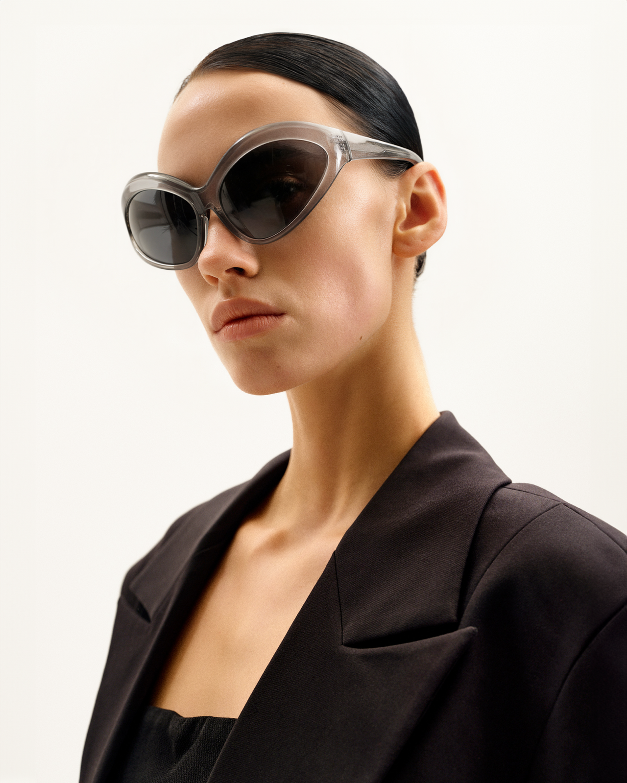 Quorra Cat-Eye Sonnenbrille - Grau
