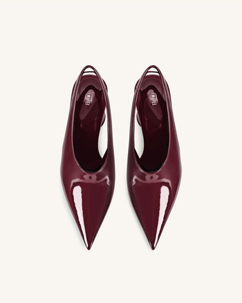 Vivovr High Heel Pumps - Burgunderrot