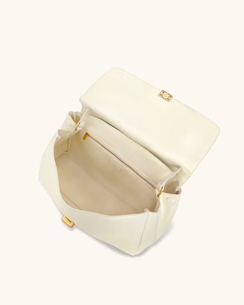 Hilary Schultertasche - Weiß