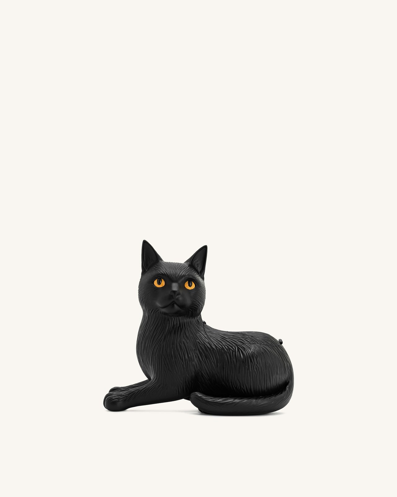 Hedy Clutch in Katzenform – Schwarz