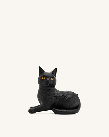 Hedy Clutch in Katzenform – Schwarz