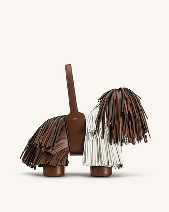 Nita Handtasche in Hundeform – Karamellbraun