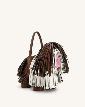 Nita Handtasche in Hundeform – Karamellbraun