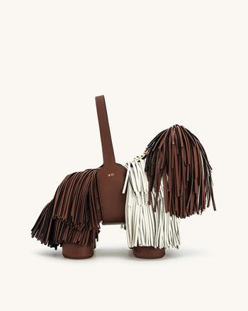 Nita Handtasche in Hundeform – Karamellbraun