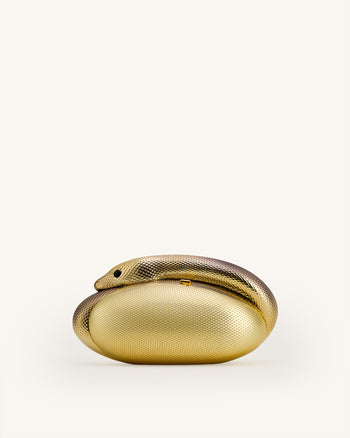 Sophia Schlangen Clutch - Mehrfarbig