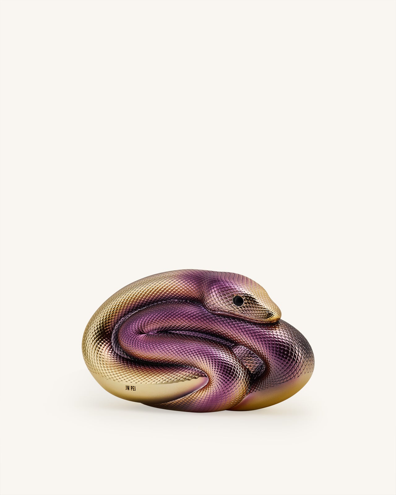 Sophia Schlangen Clutch - Mehrfarbig