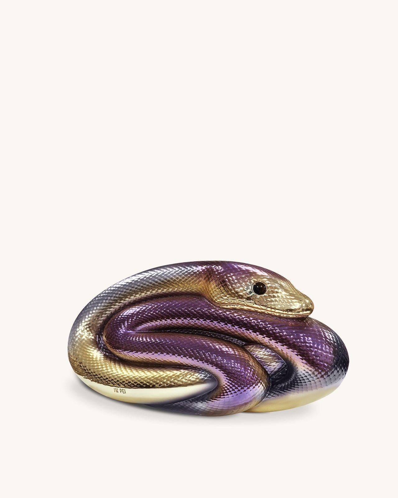 Sophia Schlangen Clutch - Mehrfarbig