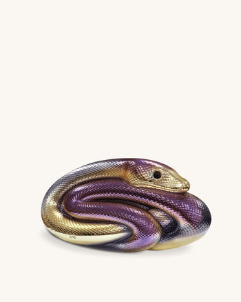 Sophia Schlangen Clutch - Mehrfarbig