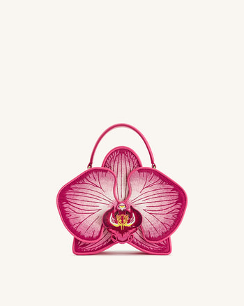 Flora Handtasche in Orchideenform – Rosa