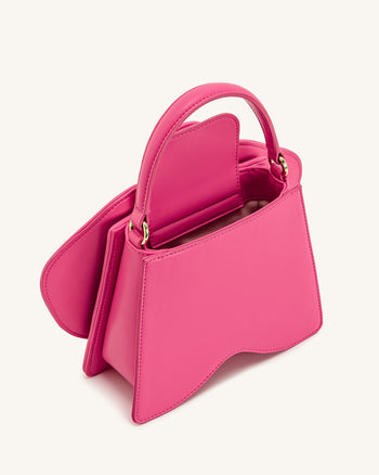 Flora Handtasche in Orchideenform – Rosa