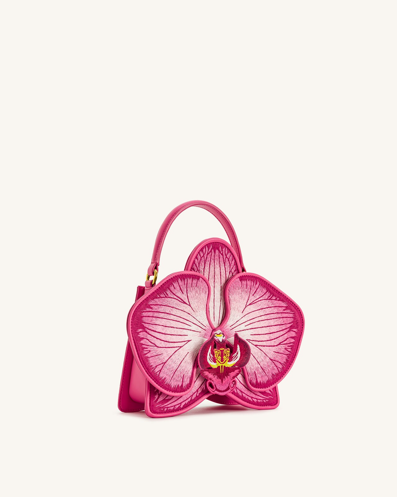 Flora Handtasche in Orchideenform – Rosa