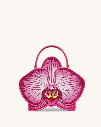 Flora Handtasche in Orchideenform – Rosa