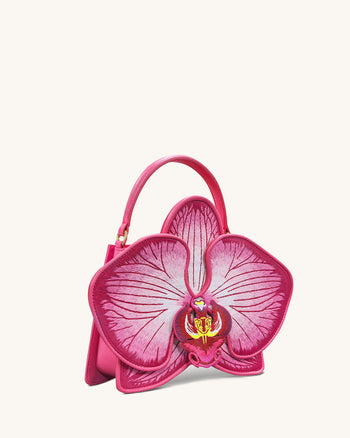 Flora Handtasche in Orchideenform – Rosa