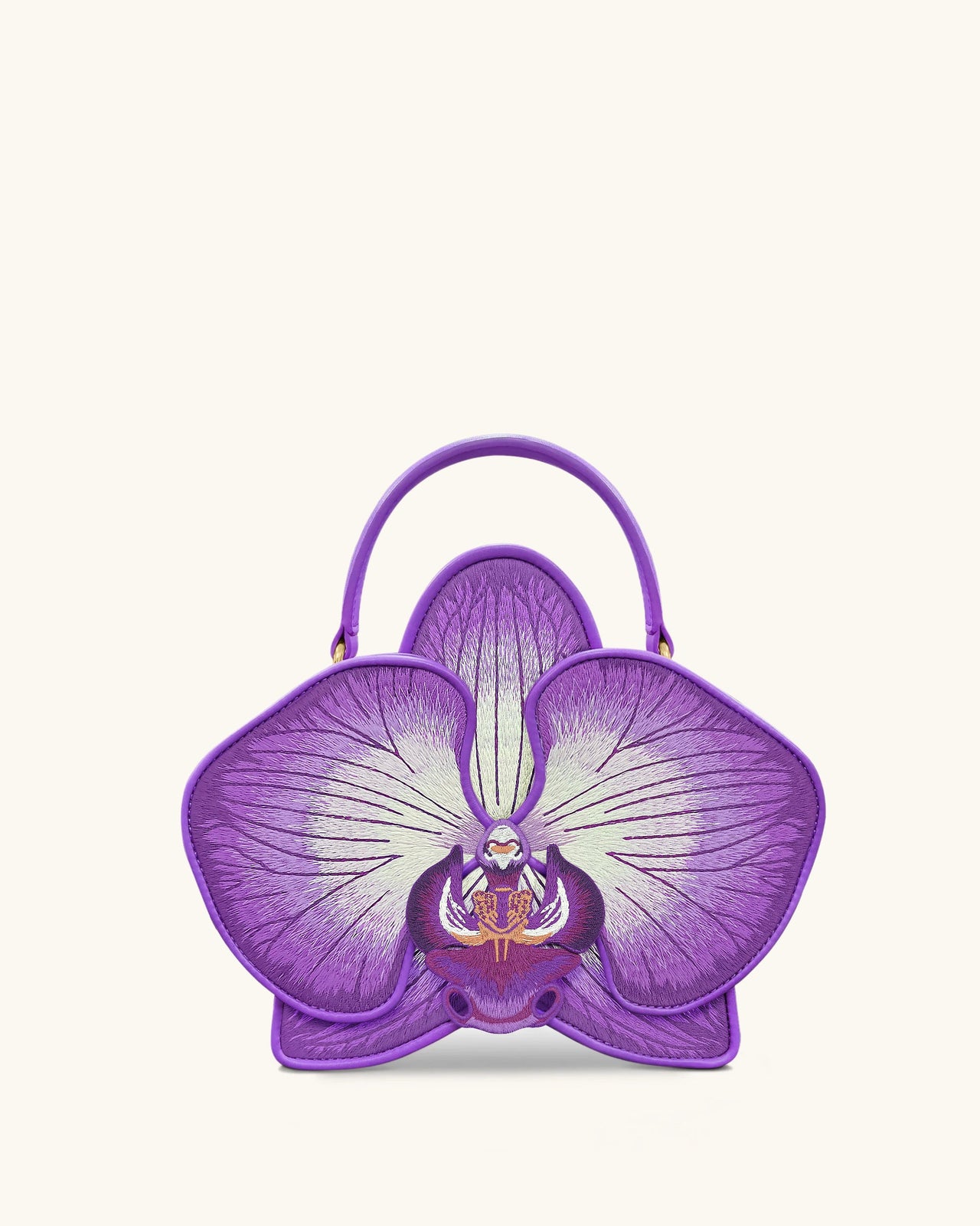 Flora Handtasche in Orchideenform – Lila