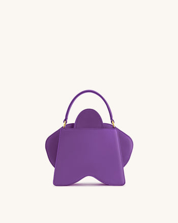 Flora Handtasche in Orchideenform – Lila