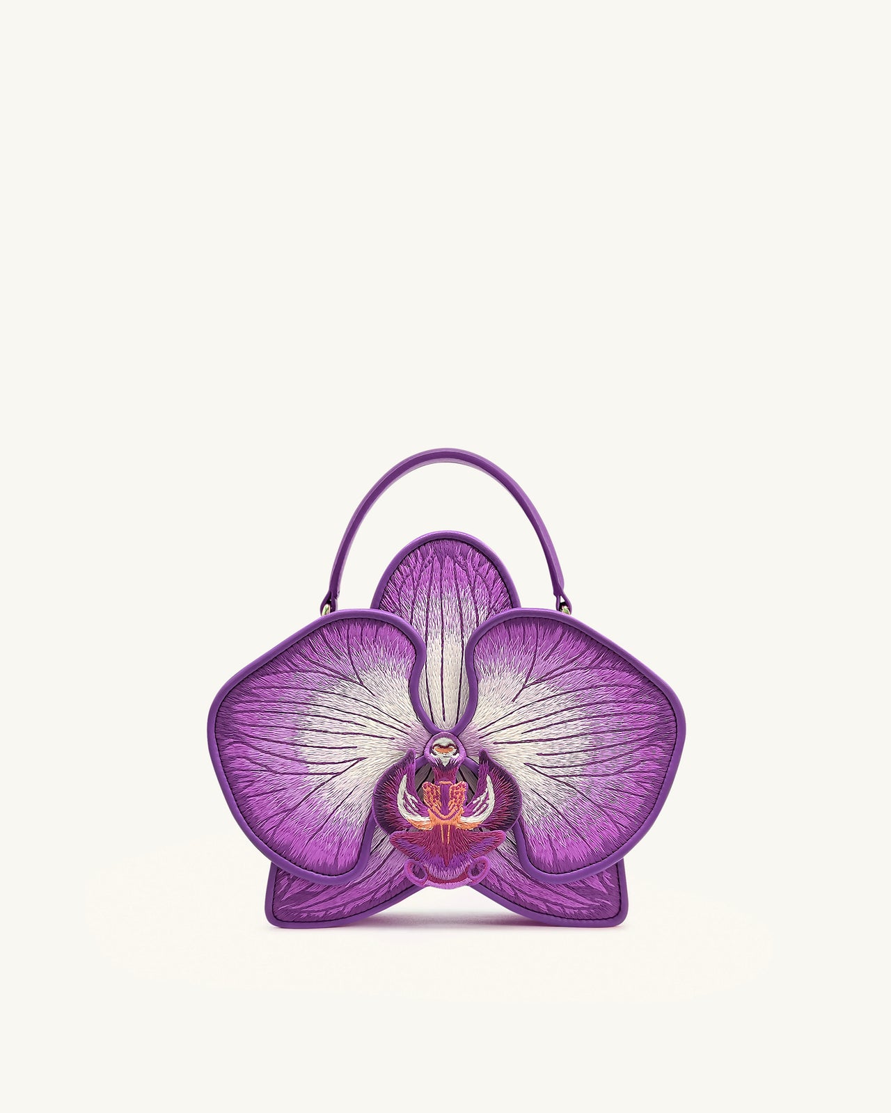 Flora Handtasche in Orchideenform – Lila
