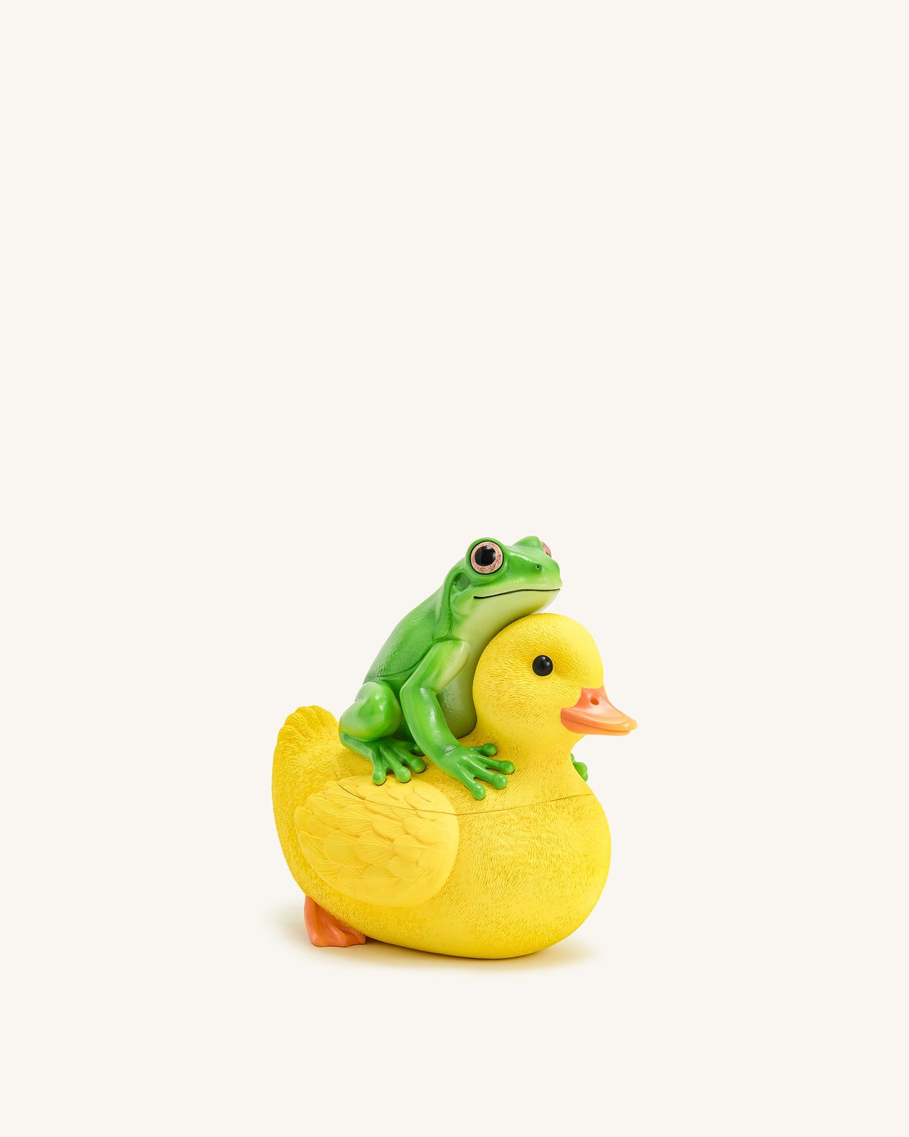 Frosch und Enten Tasche - Grün/Gelb
