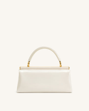 Danna Top-Griff-Tasche - Weiß