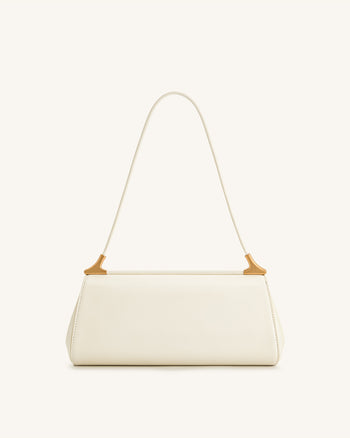 Eloise Schultertasche - Weiß