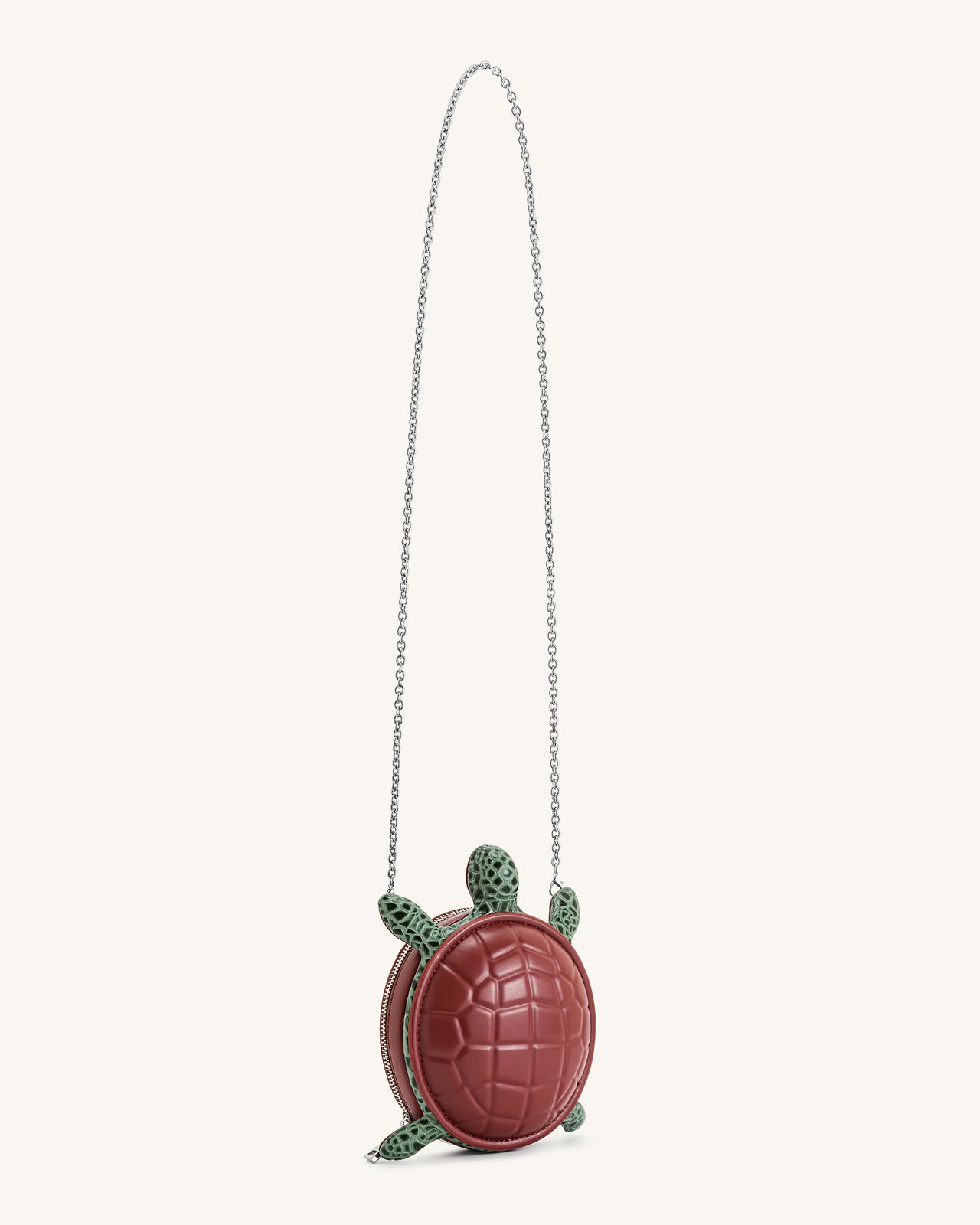 Ava Schildkrötenform Handtasche - Braun