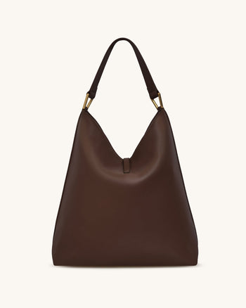 Aria Schultertasche - Dunkelbraun