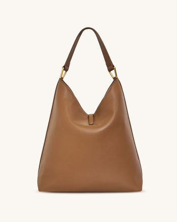 Aria Schultertasche – Braun