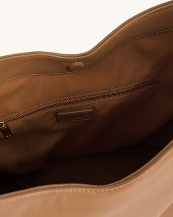 Aria Schultertasche – Braun