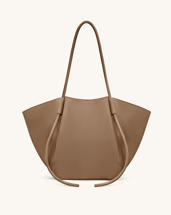 Nala Große Tote Bag - Lehmbraun