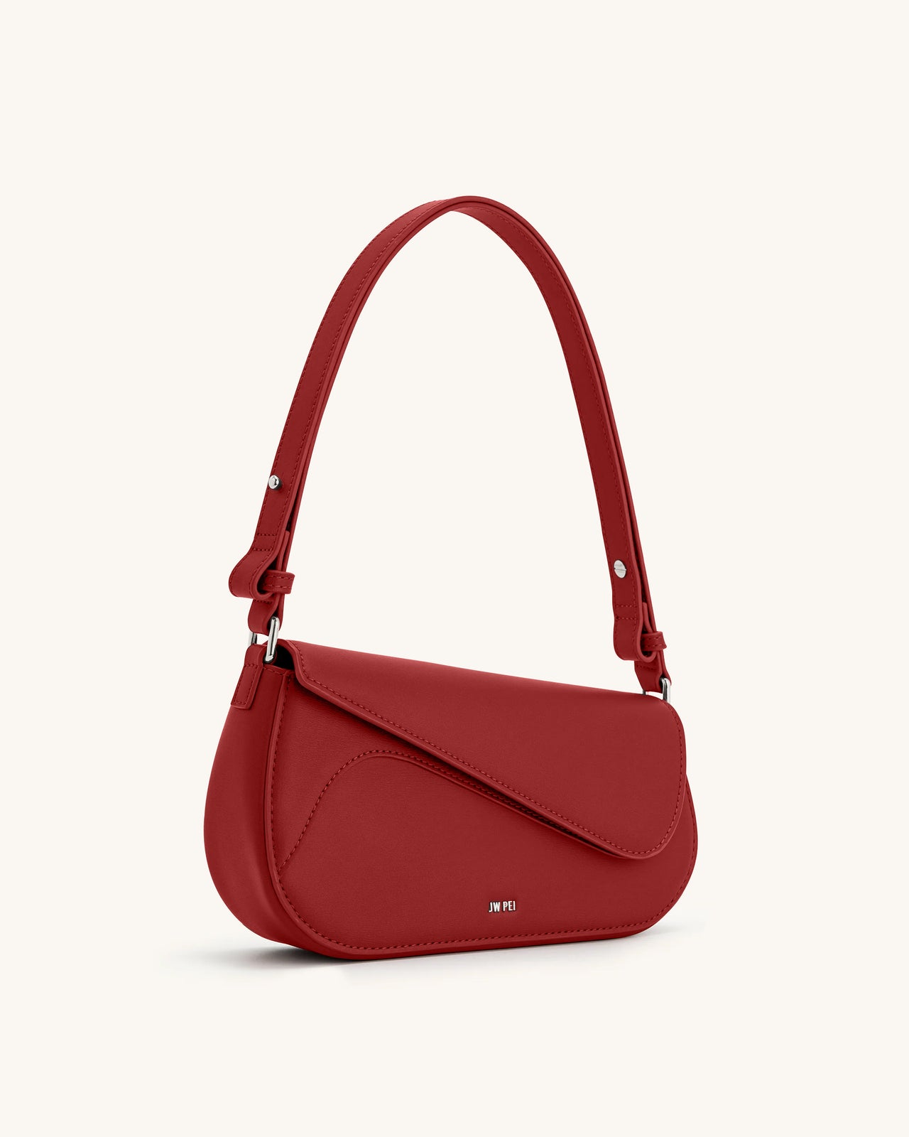 Addisyn Schultertasche - Tiefes Bordeaux