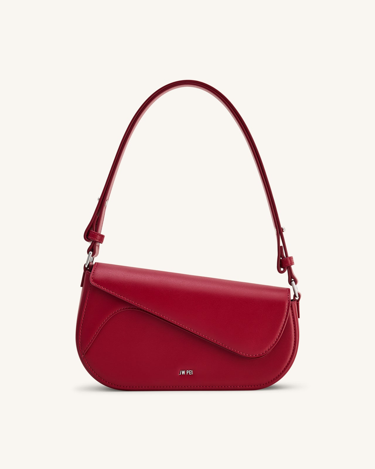 Addisyn Schultertasche - Tiefes Bordeaux