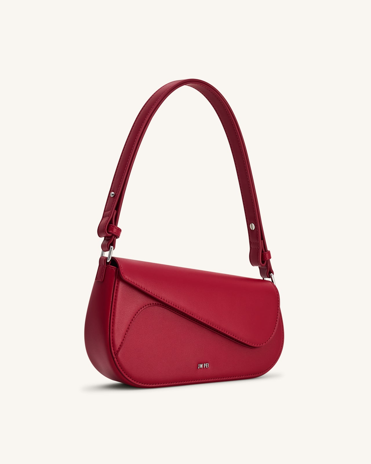Addisyn Schultertasche - Tiefes Bordeaux