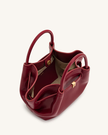 Hana Mini-Shopper - Karmesinrot