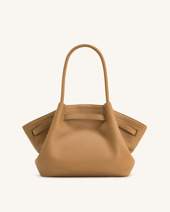 Hana Medium Tote Bag – Latte-Farbe