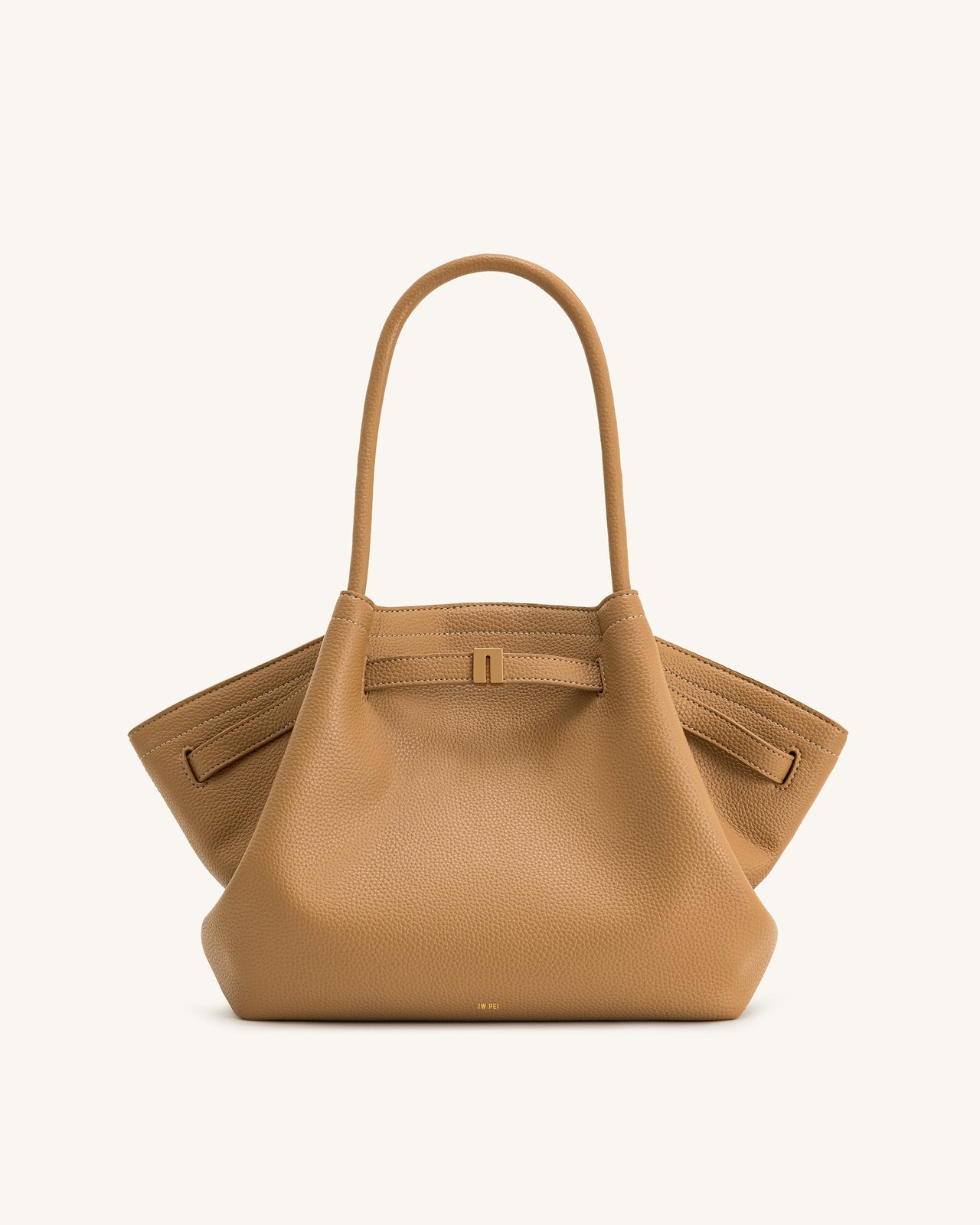 Hana Medium Tote Bag – Latte-Farbe