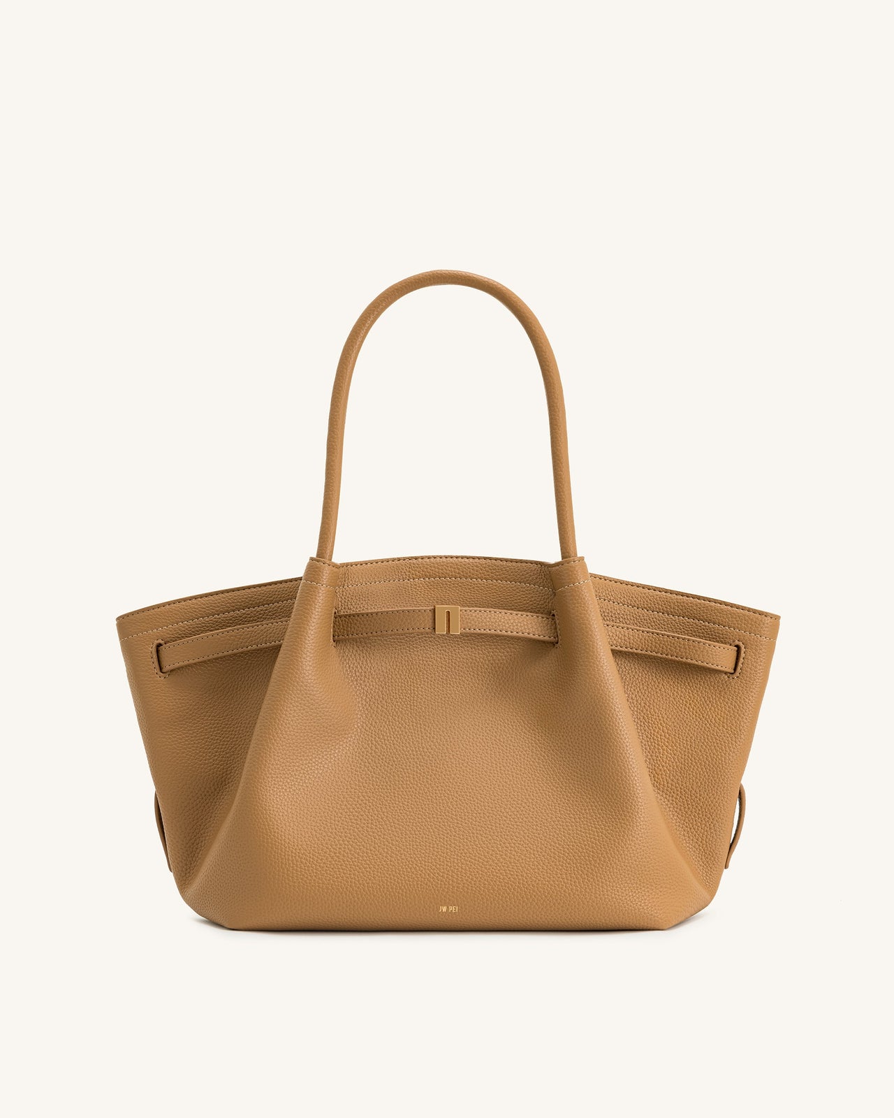Hana Medium Tote Bag – Latte-Farbe